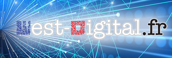 Logo west-digital.fr sur fond numérique